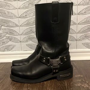 Milwaukee Womens Harness Motorcycle Boots.